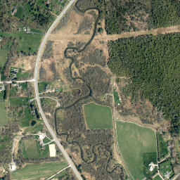 Perkins Corner New York High Resolution Satellite Map