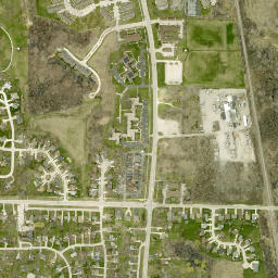 Oak Creek map(satellite map)