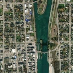 Satellite view of Whiskey Run Golf Course