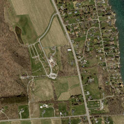 Winding Ways New York High Resolution Satellite Map