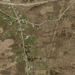 Cardiff New York High Resolution Satellite Map