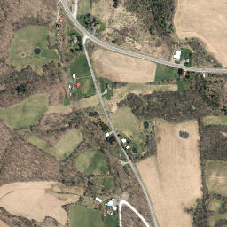 Morrisville Station New York High Resolution Satellite Map