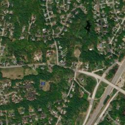 Satellite view of Hidden Creek Country Club