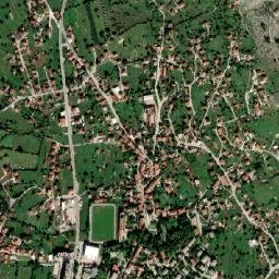 Bileća map(satellite map)