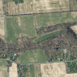 Cross Roads New York High Resolution Satellite Map