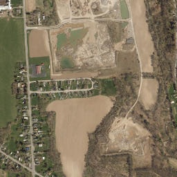 Delphi Falls New York High Resolution Satellite Map