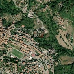 Arcidosso map(satellite map)