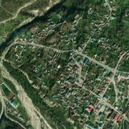 Shatoy map(satellite map)