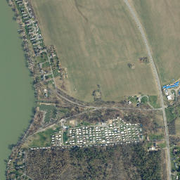 Cayuga Junction New York High Resolution Satellite Map