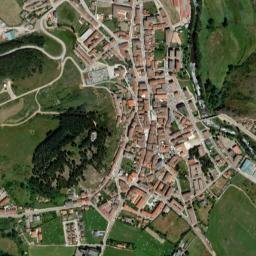 Cervera de Pisuerga map(satellite map)