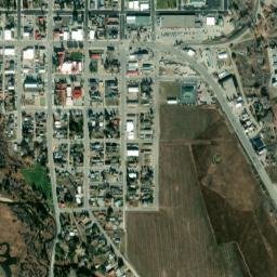 Pinedale map(satellite map)