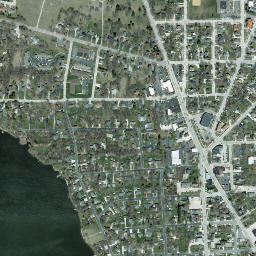 Mukwonago map(satellite map)
