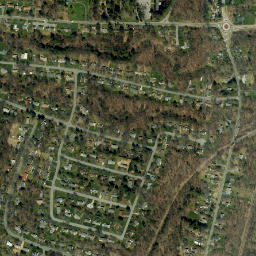 Glenridge New York High Resolution Satellite Map
