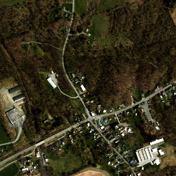 Hoosick New York High Resolution Satellite Map