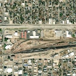 299 North Center Street, Casper, WY 82601 High Resolution Satellite Map