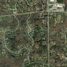 Clifton Park Center New York High Resolution Satellite Map