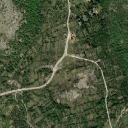 Podgora map(satellite map)