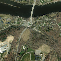Aqueduct New York High Resolution Satellite Map