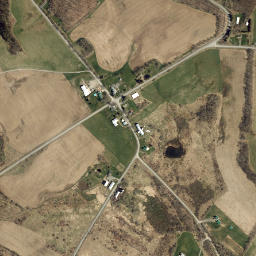 Plainfield Center New York High Resolution Satellite Map