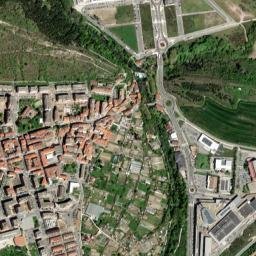 Huarte-Uharte map(satellite map)