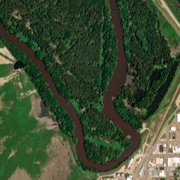 Akron map(satellite map)
