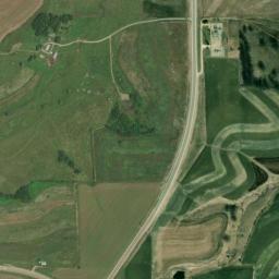 9077-9113 WI-129 Lancaster WI High Resolution Satellite Map