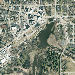 Whitewater map(satellite map)