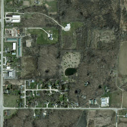 Tichigan map(satellite map)