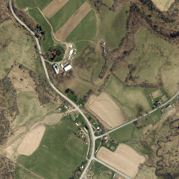 Huntly Corners New York High Resolution Satellite Map