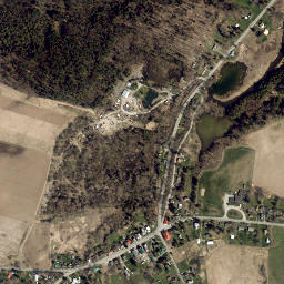 Springfield Center New York High Resolution Satellite Map