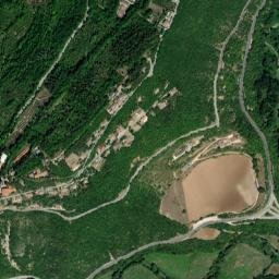 Cerreto di Spoleto map(satellite map)