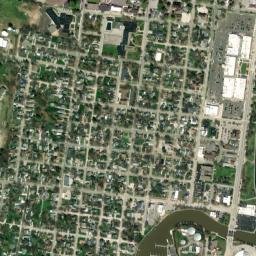 Saint Clair map(satellite map)