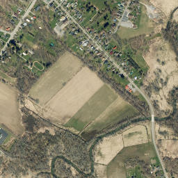 Wyoming New York High Resolution Satellite Map