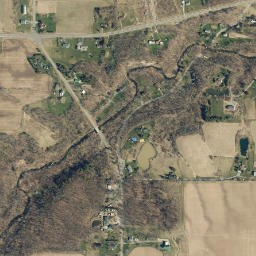 Frost Hollow New York High Resolution Satellite Map