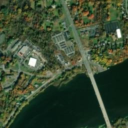 Crescent New York High Resolution Satellite Map