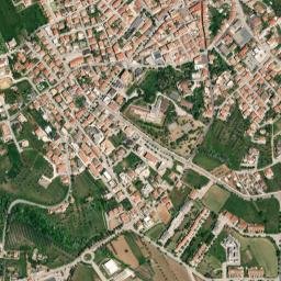 Nereto map(satellite map)