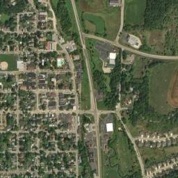 New Glarus map(satellite map)