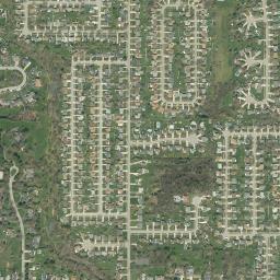 Satellite view of Harvest Hill Golf Club