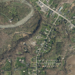 Spring Brook New York High Resolution Satellite Map