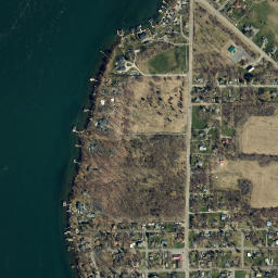 Crystal Beach New York High Resolution Satellite Map
