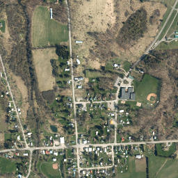 Brookfield New York High Resolution Satellite Map