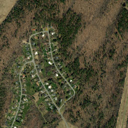West Hill New York High Resolution Satellite Map