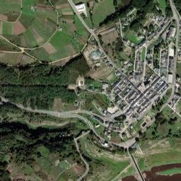 Portomarín map(satellite map)