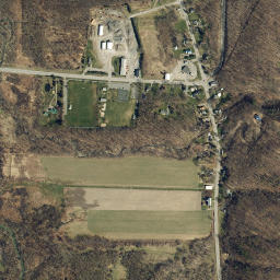 Bristol Center New York High Resolution Satellite Map