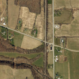 Teed Corners New York High Resolution Satellite Map