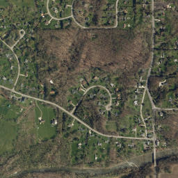 Porterville New York High Resolution Satellite Map