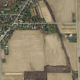 Hall New York High Resolution Satellite Map