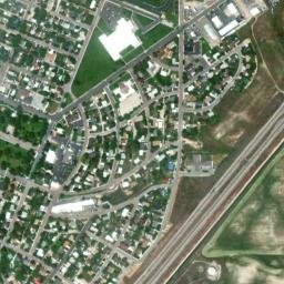 742-798 Pocatello Avenue American Falls ID High Resolution Satellite Map