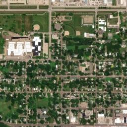 154-198 West Main Street, Vermillion, SD  High Resolution Satellite Map