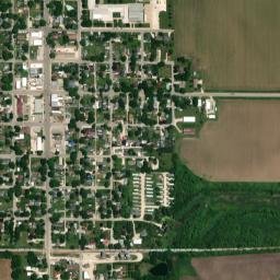 Clarksville map(satellite map)